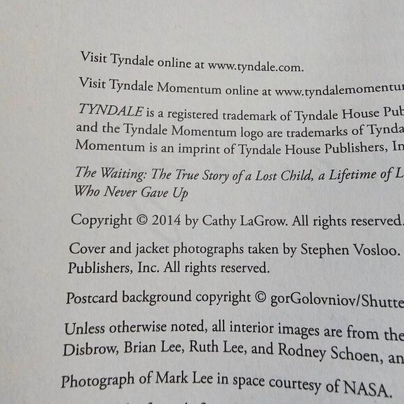 The Waiting By Cathy LaGrow & Cindy Coloma, True Story / Non Fiction - Picture 4 of 6